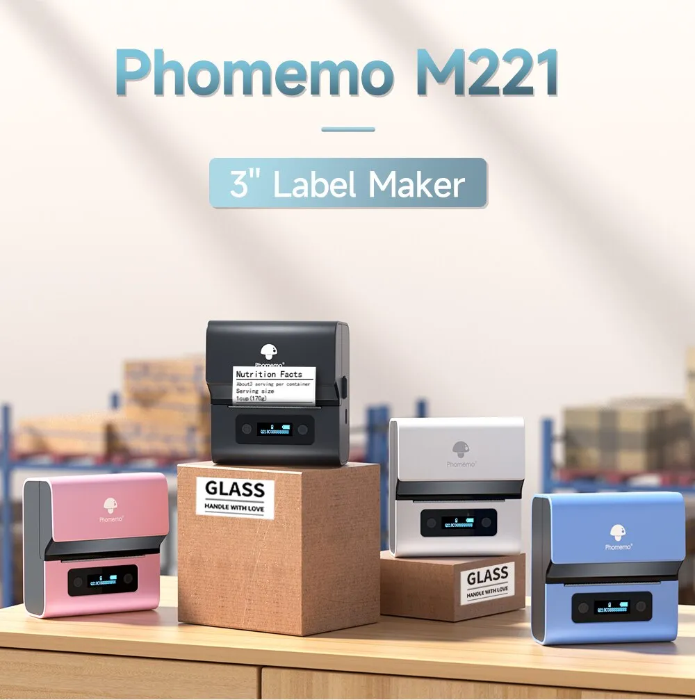 Real Phomemo M221 3inch Waterp - Label Printer Thermal recensie en prijs