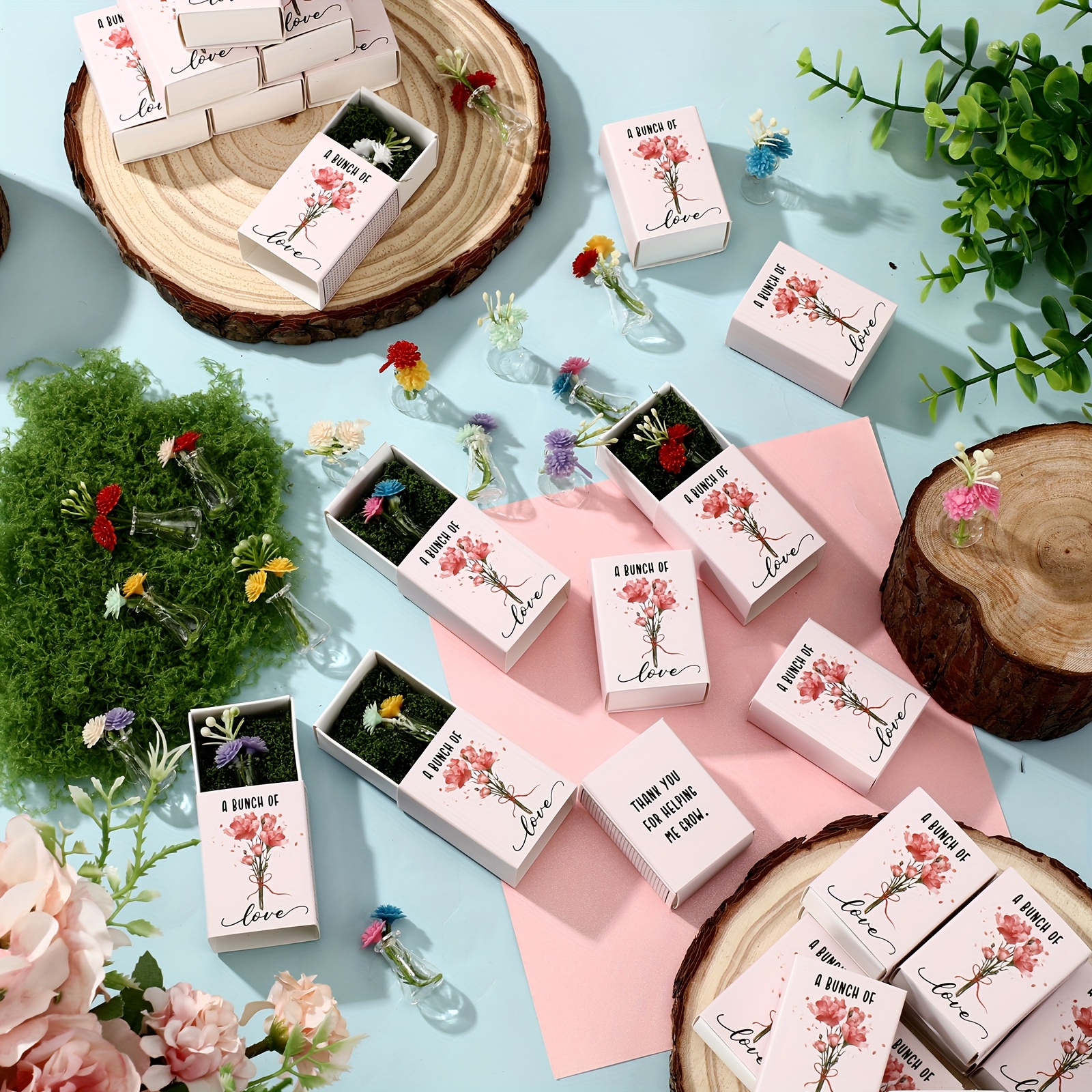 50 Bulk Mini Bud Vase with Sma - Office Tech Supply recensie en prijs