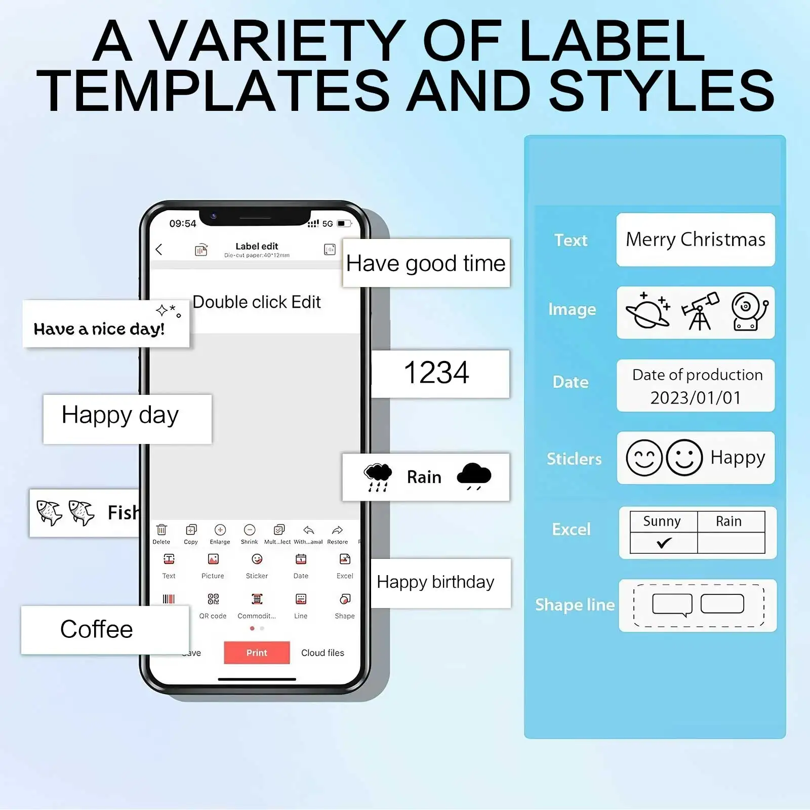 Portable Wireless Thermal Labe - Label Printer Thermal recensie en prijs