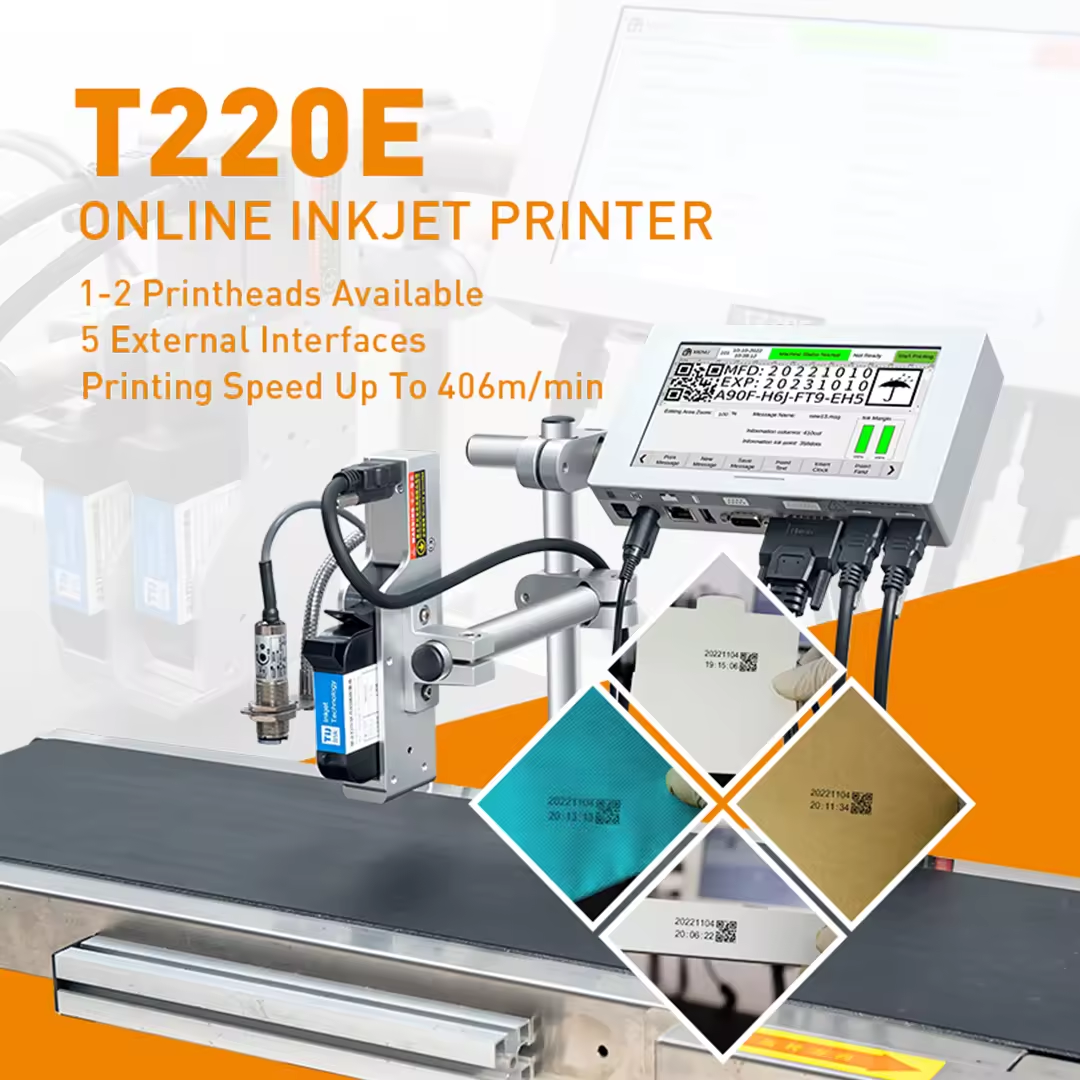 Online Thermal Inkjet Coding P - Label Printer Thermal recensie en prijs
