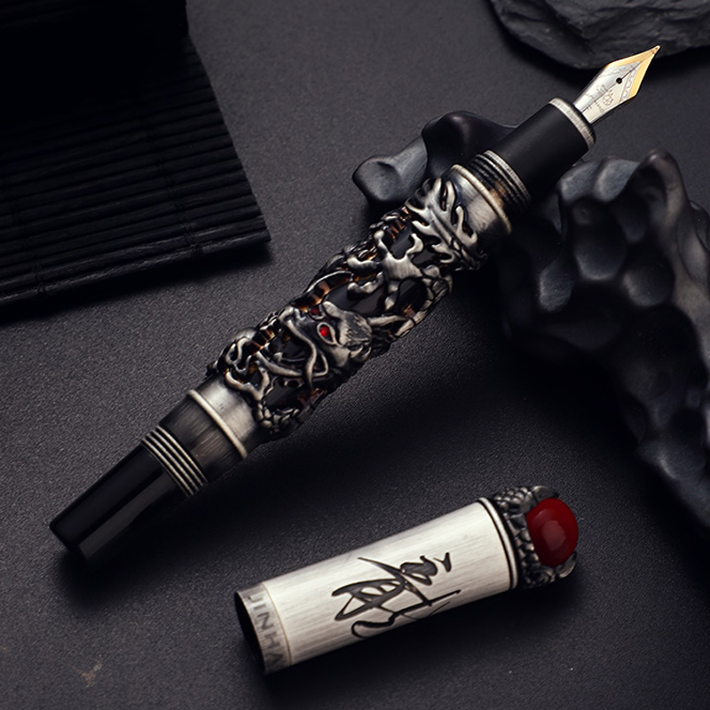 New Jinhao Dragon King Fountai - Office Tech Supply recensie en prijs