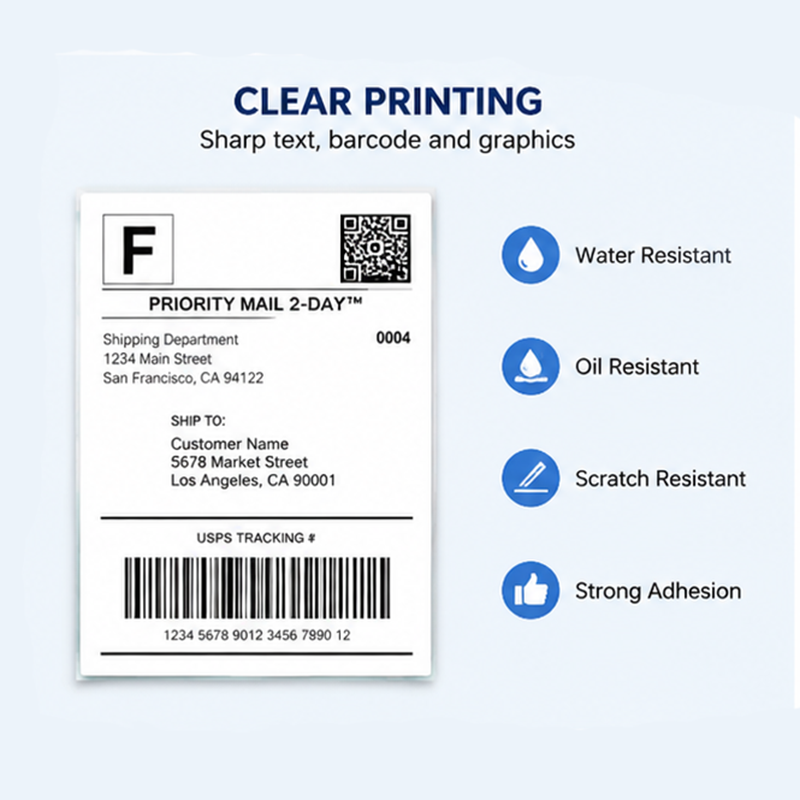 325 Sheets 4''x6'' White Therm - Label Printer Thermal recensie en prijs