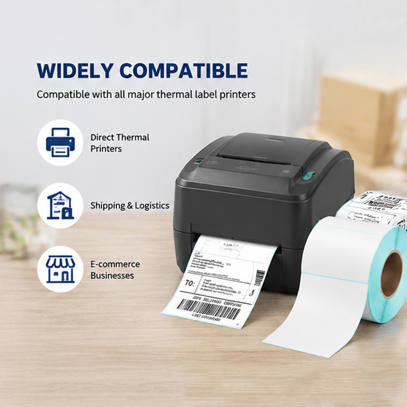 325 Sheets 4''x6'' White Therm - Label Printer Thermal recensie en prijs