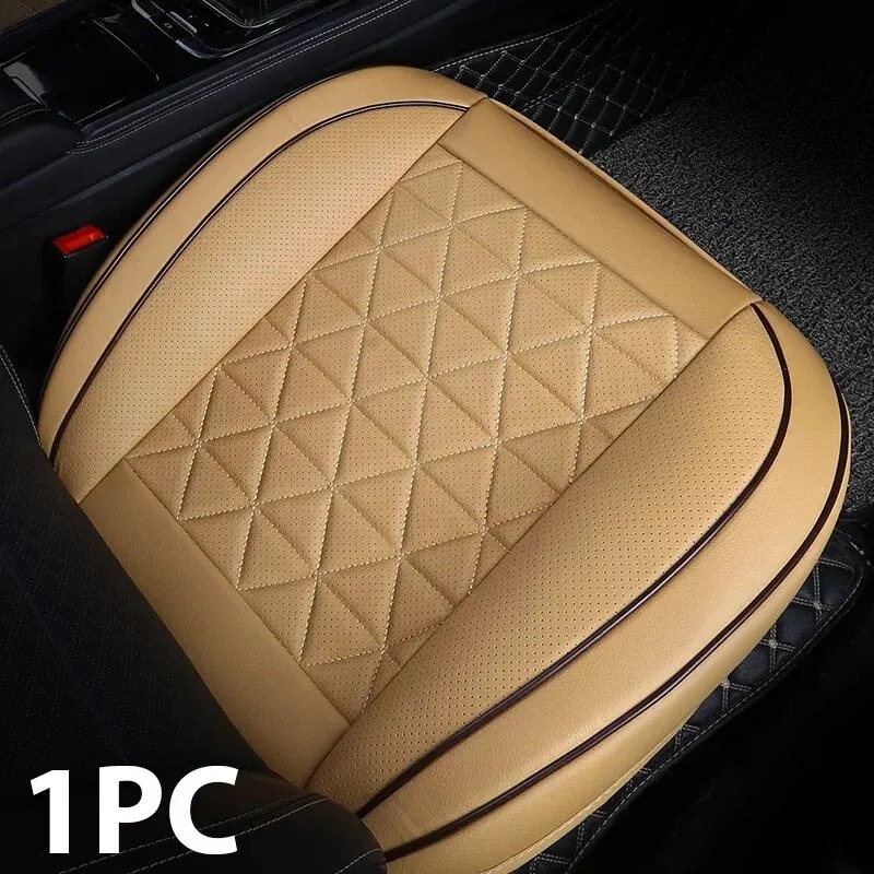 New Front Car Seat Cover PU Le - Surge Protector Rack recensie en prijs